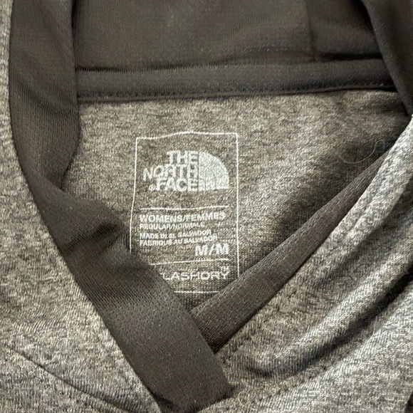 The North Face Charcoal Flash Dry Pullover Athletic Hoodie Tee Top - Picture 5 of 6